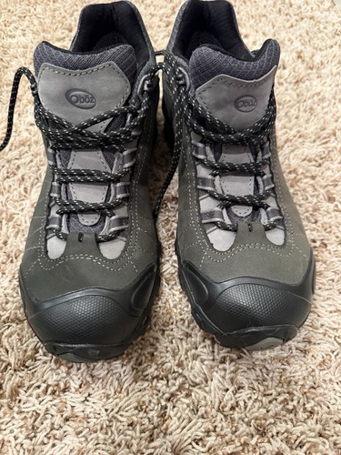 Oboz mens gray - mens, 9.5